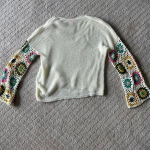 Pink lily shirt with beautiful flared pattern